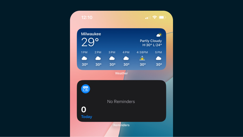 iOS Widgets